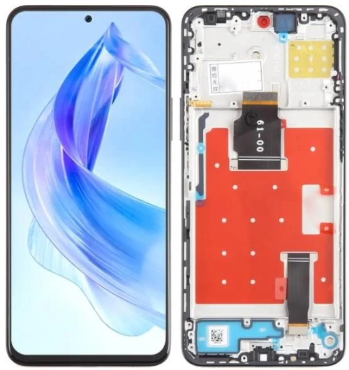 Honor 90 Lite 5G - LCD Touch Black with Frame OEM