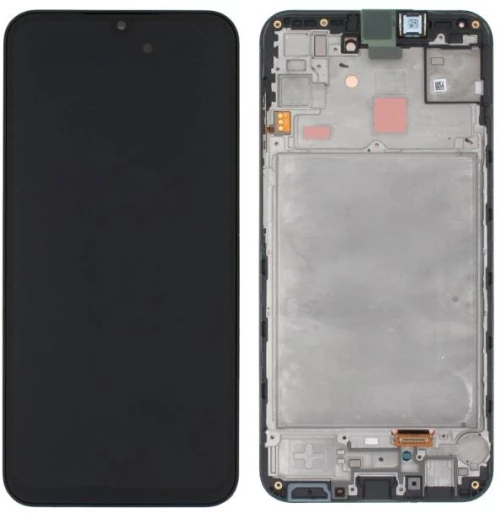 Samsung A155F/A156B Galaxy A15 4G/5G - LCD Touch Black with Frame Original GH82-33637A/33638A/33831A Service Pack