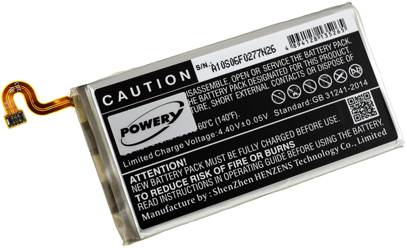Μπαταρία smartphone Samsung Galaxy S9 / SM-G960 / type EB-BG960ABE 3,85V 3000mAh Li polymer (P9SMG960)