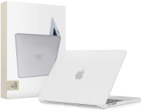 Θήκη Tech-Protect SmartShell για MacBook Air 13 (M2 / M3 / M4 / M5) 2022-2026 – Matte Clear