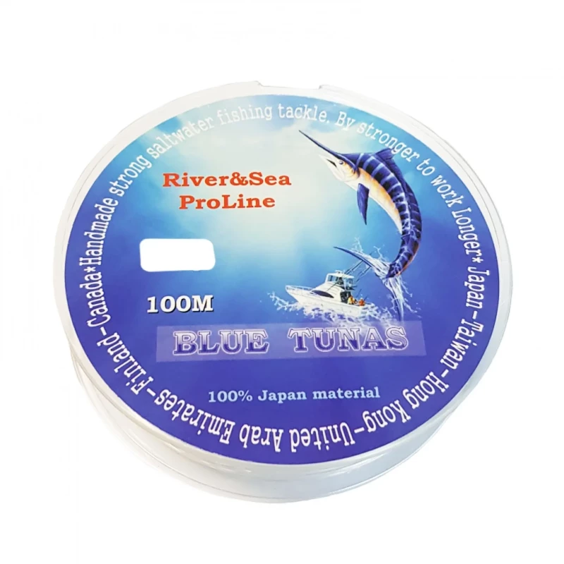 Πετονιά Ψαρέματος 100m BLUE TUNAS OEM — 30mm  Για ψάρι έως 8,6 κιλά