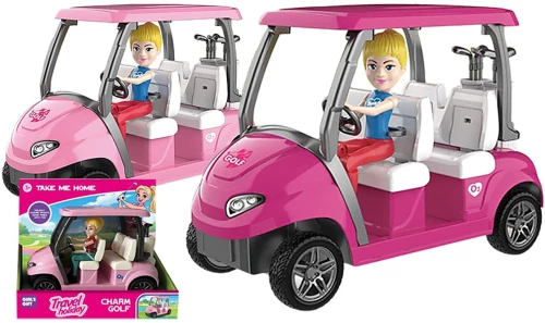 Όχηματα Golf  με Κούκλα σετ 20x17x9cm ToyMarkt 971381