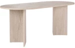 Τραπέζι Sabella 746NRD1111 200x90x75cm Travertine Beige Μοριοσανίδα, Μελαμίνη