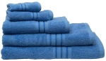 Πετσέτες Elite (Σετ 3τμχ) Blue Viopros Σετ Πετσέτες 70x140cm 100% Βαμβάκι