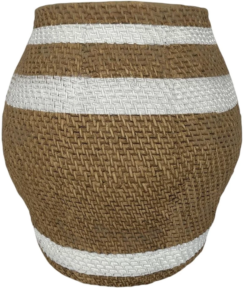 Κασπώ Kyma Pithos 1080-8 39x39x41cm Natural-White Supergreens Τσιμέντο