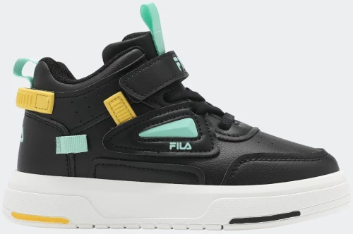 Παιδικά Sneakers με Σκρατς Fila Memory Ayo-Μαύρα
