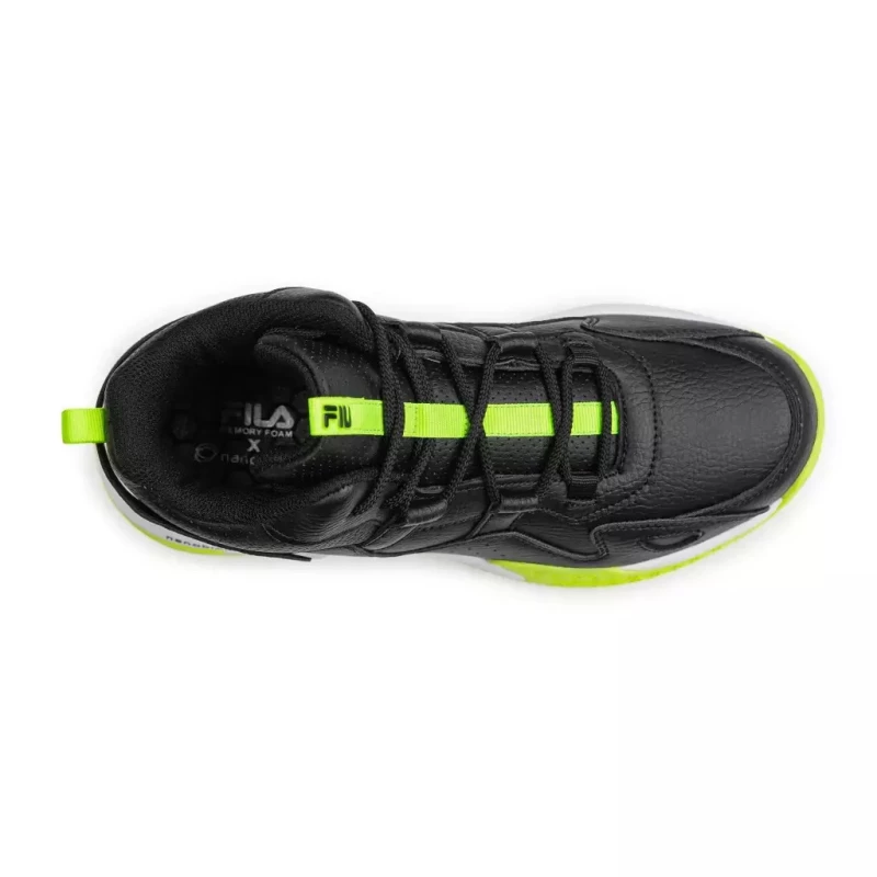 Αθλητικά Παιδικά Παπούτσια Fila Memory Pick 3 Nanobionic Lace Unisex -Μαύρα