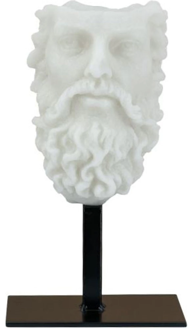 Διακοσμητική Προτομή Figurine B8581 14,8x12,3x25,8cm White Artekko Ρητίνη