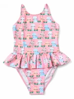 Παιδικό Μαγιό Ολόσωμο Croolita &quotCats&quot-Pink
