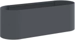 vidaXL Υψωμένο Κρεβάτι Κήπου Ανθρακί 120 x 40 x 40 εκ