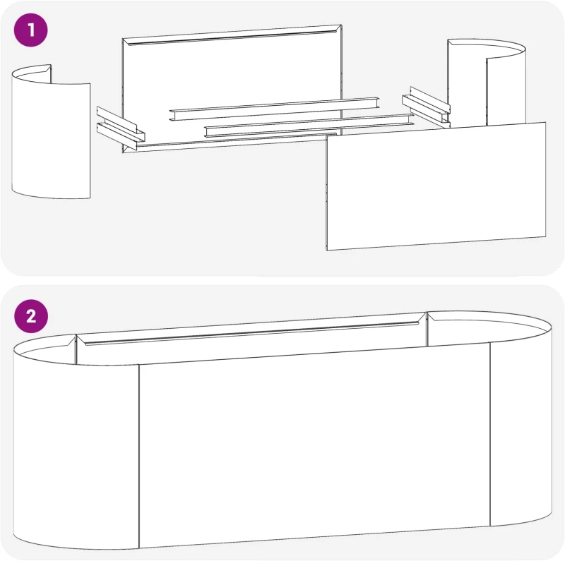vidaXL Υψωμένο Κρεβάτι Κήπου Ανθρακί 120 x 40 x 40 εκ