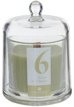Αρωματικό Κερί Σε Δοχείο Lemon 07.214801F 10,8x14cm 240gr Clear-Olive Κερί