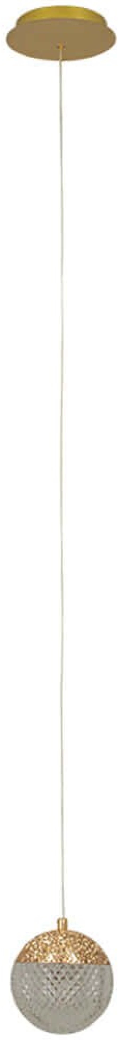 Φωτιστικό Οροφής 25323 Φ12x13cm Led 660lm 9W 3000K Gold