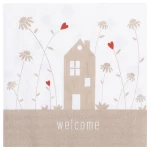 Χαρτοπετσέτα Welcome (Σετ 20Τμχ) RD0017415 33x33cm Multi Χαρτί
