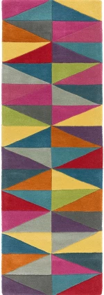 Χαλί Funk Triangles Multi Asiatic London 70X200cm