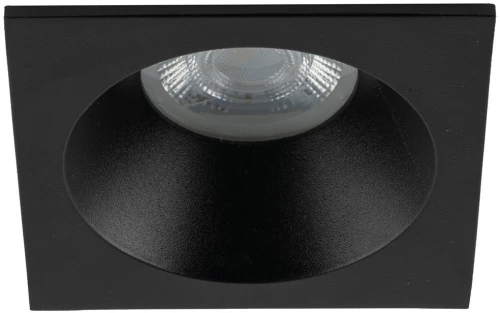 Σποτ Χωνευτό Prisma 10581 1xGU10 Φ8,5x4,5cm Black TK Lighting Τετράγωνο