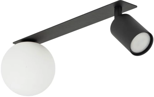 Φωτιστικό Οροφής - Σποτ Vox 10927 1xGU10/1XG9 62,5x11,5cm Black TK Lighting