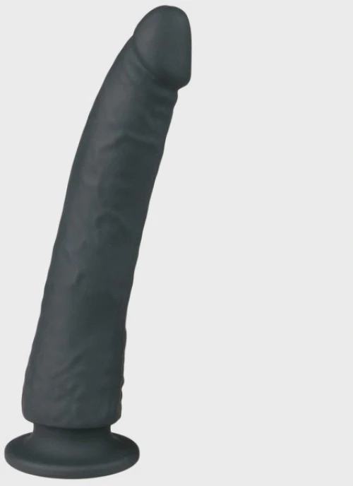 Cruz Realistic Dildo, Silicone, Black, 20.5 cm, Mokko Toys, Real