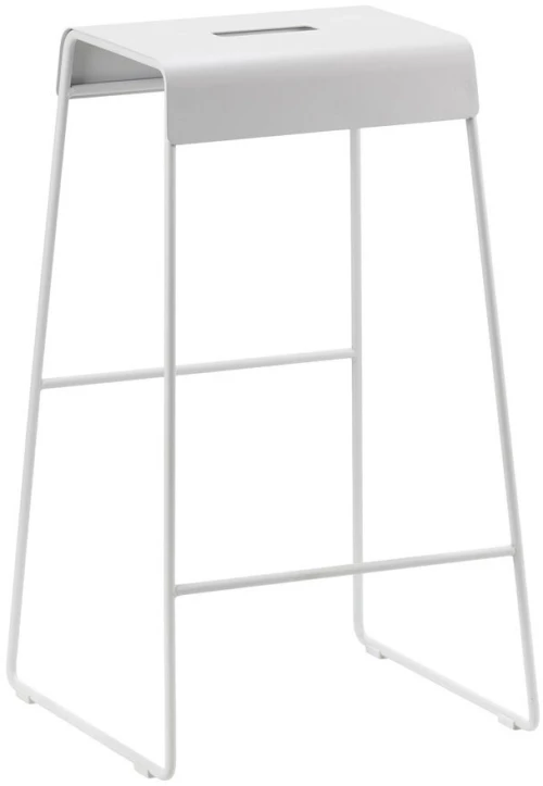 Σκαμπώ Μπαρ Μεταλλικό A-Stool 24498 38x38x65cm Soft Grey Zone Denmark