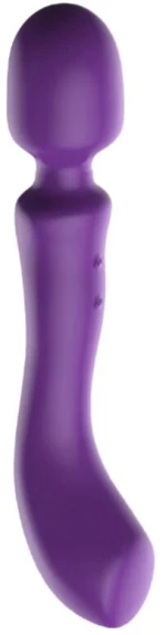 SHE.E.O - DOUBLE-ENDED VIBRATING MASSAGER WAND PURPLE