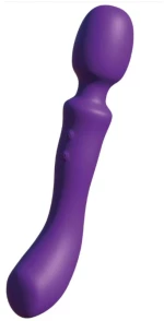 SHE.E.O - DOUBLE-ENDED VIBRATING MASSAGER WAND PURPLE