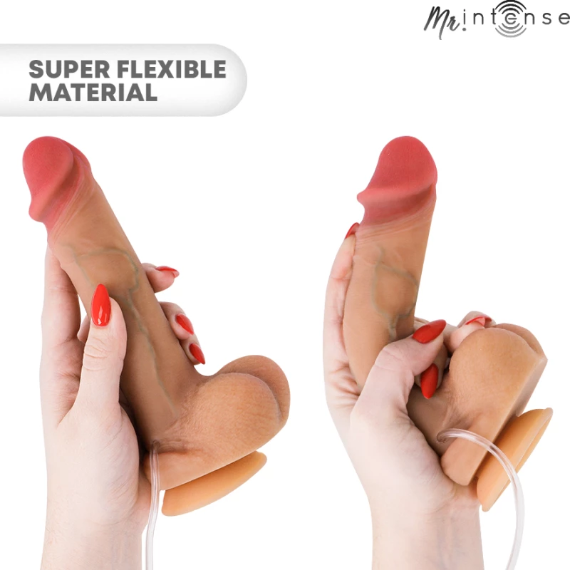 MR INTENSE - DANNY ULTRA-REALISTIC SQUIRTING COCK WITH TESTICLES 20.5 CM -Ã'- 4 CM
