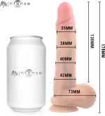 MR INTENSE - GARY S ULTRA-REALISTIC COCK WITH TESTICLES 17.8 CM -Ã'- 4.2 CM