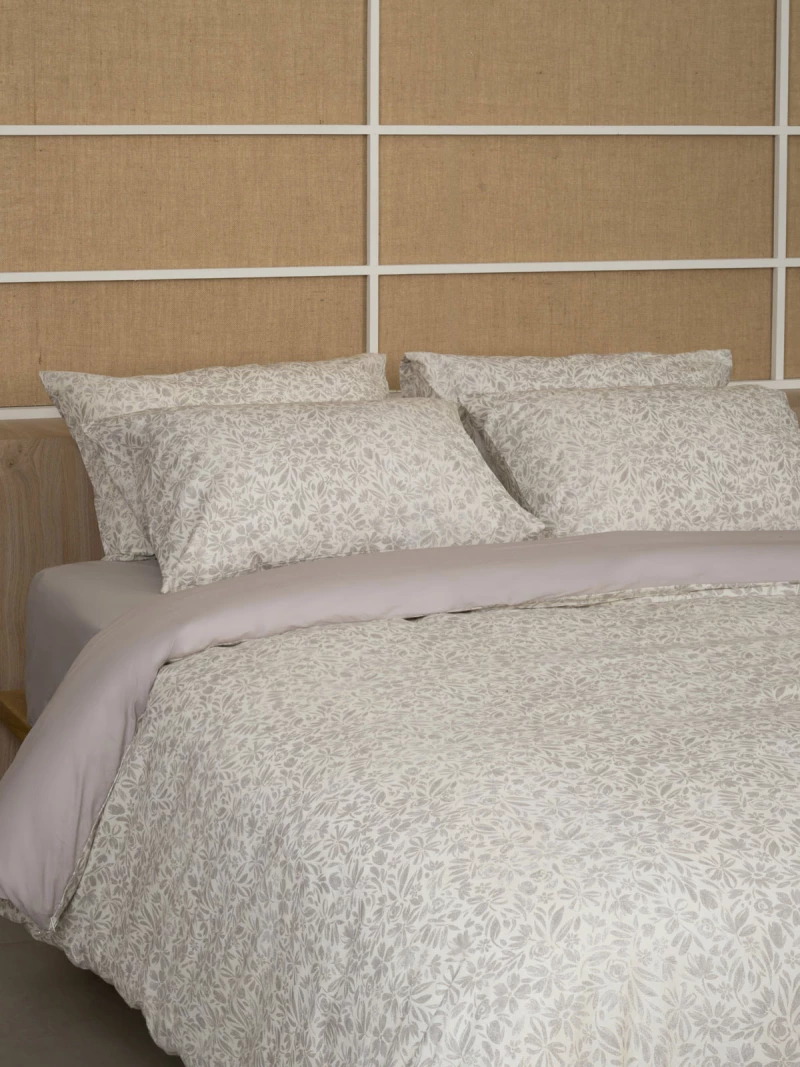 Σετ Σεντόνια Cotton Feelings 2070 Beige Μονό με λάστιχο(105x205 30)