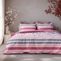 Beauty Home Ζεύγος μαξιλαροθήκες Moments Art 12562 51x73 Ροζ,Γκρι