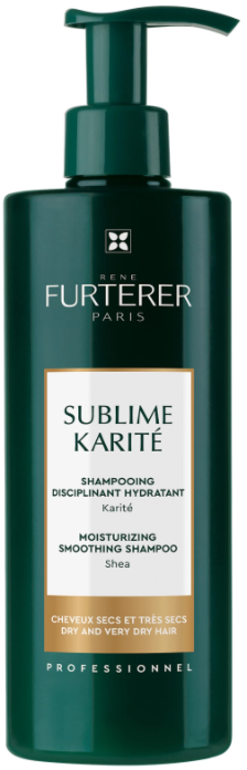RENE FURTERER Sublime Karite Moisturizing Smoothing Shampoo,  Ενυδατικό Σαμπουάν Λείανσης - 500ml