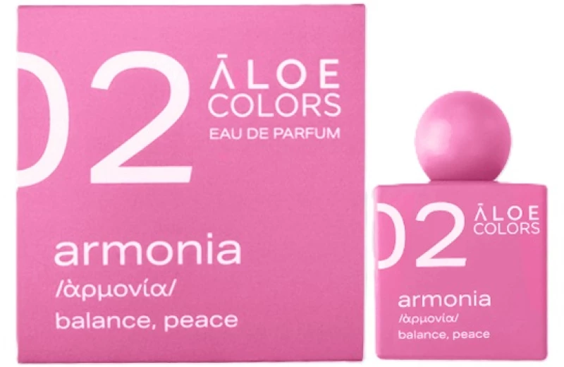 ALOE COLORS Eau de Parfum, 02 Armonia, Γυναικείο Άρωμα - 50ml