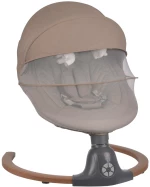 Bebe stars Κούνια Ηλεκτρική Fluffy Natural Beige 257-182