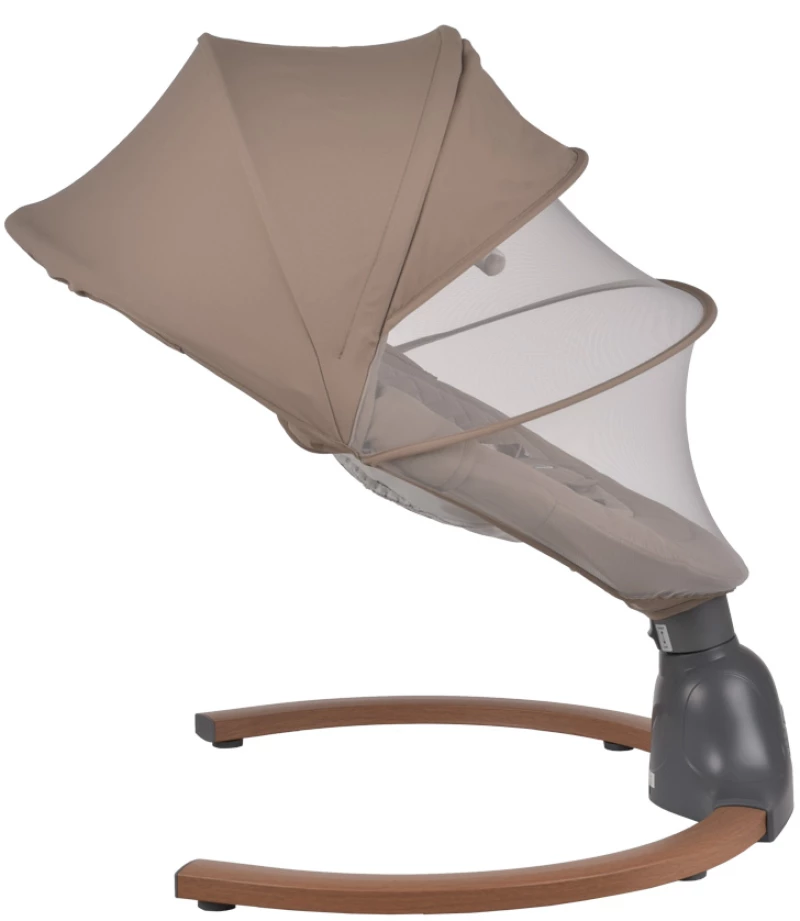 Bebe stars Κούνια Ηλεκτρική Fluffy Natural Beige 257-182