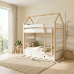 Casakids Kiddy Μασίφ Παιδική Κουκέτα Διαιρούμενη CK00114