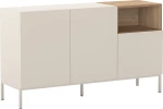 Μπουφές Cailin Megapap χρώμα sandstone - sepet oak 140x41,8x80εκ.