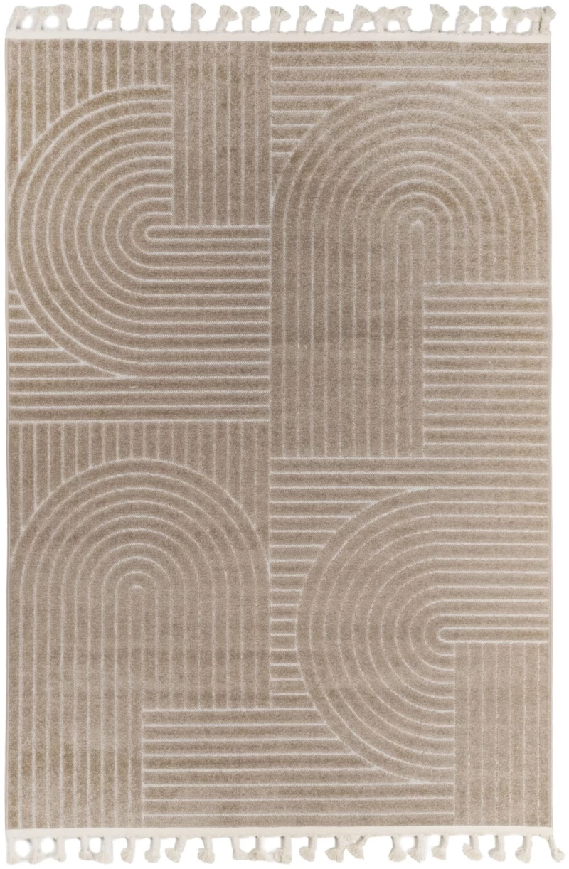 Tzikas Carpets 79899-ΜΠΕΖ-ΚΑΦΕ Χαλί TENERIFE 133x190
