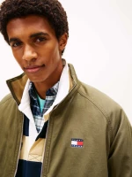 Tommy Jeans ανδρικό βαμβακερό jacket χακί DM0DM22712-GY1 Dark Greenery