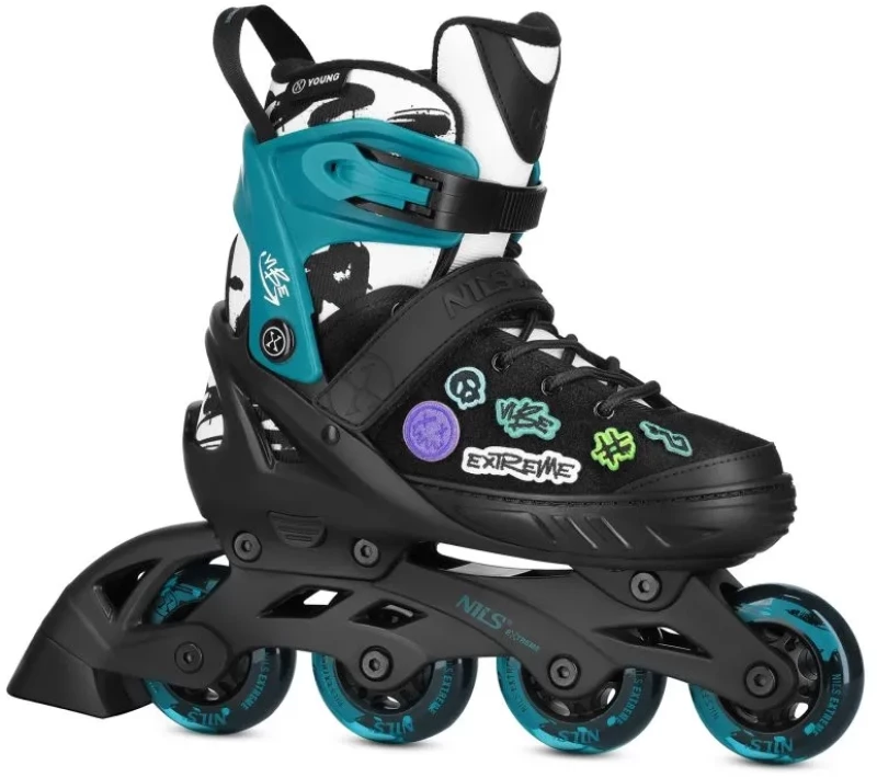 Πατίνια NA2053A VIBE TURQUOISE ROLLER SKATES SIZE XS(29-32) NILS EXTREME