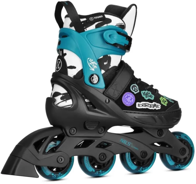 Πατίνια NA2053A VIBE TURQUOISE ROLLER SKATES SIZE XS(29-32) NILS EXTREME