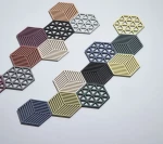 Zone Denmark Σουπλά Για Ζεστά Σκεύη Σιλικόνης 16x14 - Hexagon Denim