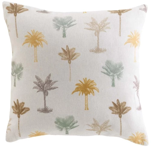 Μαξιλάρι  λευκό polycotton Palmelia 45x45cm