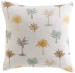 Μαξιλάρι  λευκό polycotton Palmelia 45x45cm