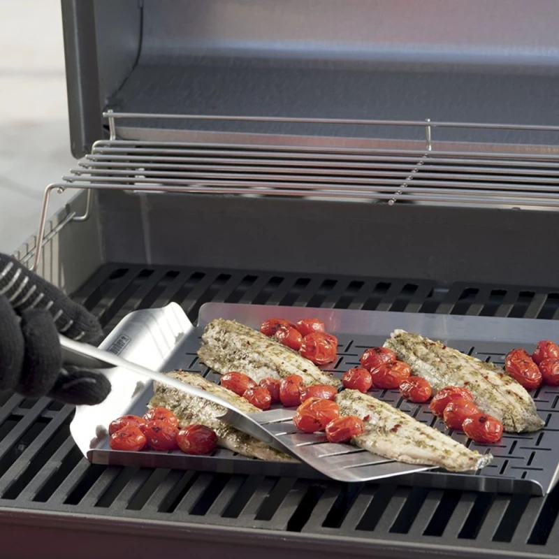 Weber® Deluxe Ανοξείδωτο Ταψί Ψησίματος