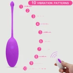Ασύρματος Δονητής Σιλικόνης Sexopolis My Remote Play Silicone Remote Controlled Bullet VIbrator - Μωβ