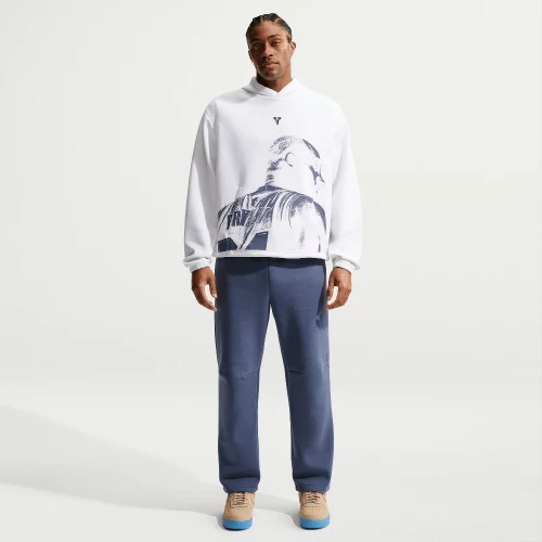 Nike Kobe Dri-FIT Fleece Pullover Basketball Hoodie White