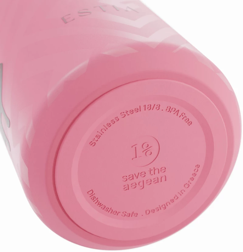 ESTIA ΘΕΡΜΟΣ FLOW  SAVE THE AEGEAN 500ml BLUSH POP