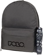 POLO 2026 ΣΑΚΙΔΙΟ ORIGINAL DOUBLE SCARF ΤΙΤΑΝΙΟ-ΜΑΥΡΟ (#9012352620)