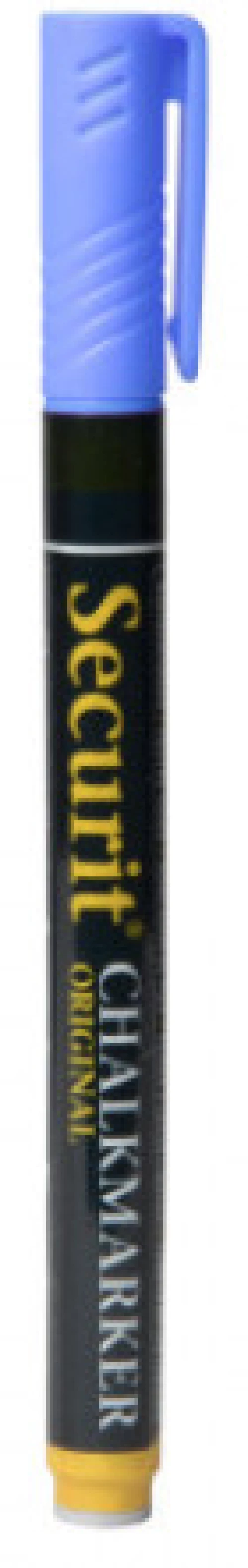 Μαρκαδόρος Υγρής Κιμωλίας Securit Marker 100 Blue SMA100-BU