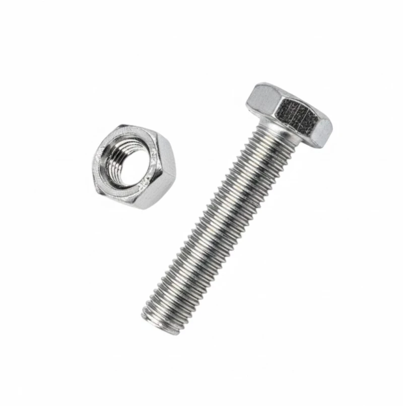 Εξάγωνη βίδα με παξιμάδι - M5×30mm+M5 - Σετ 12 πακέτα των 10 ζευγαριών - 201833