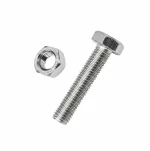 Εξάγωνη βίδα με παξιμάδι - M5×30mm+M5 - Σετ 12 πακέτα των 10 ζευγαριών - 201833